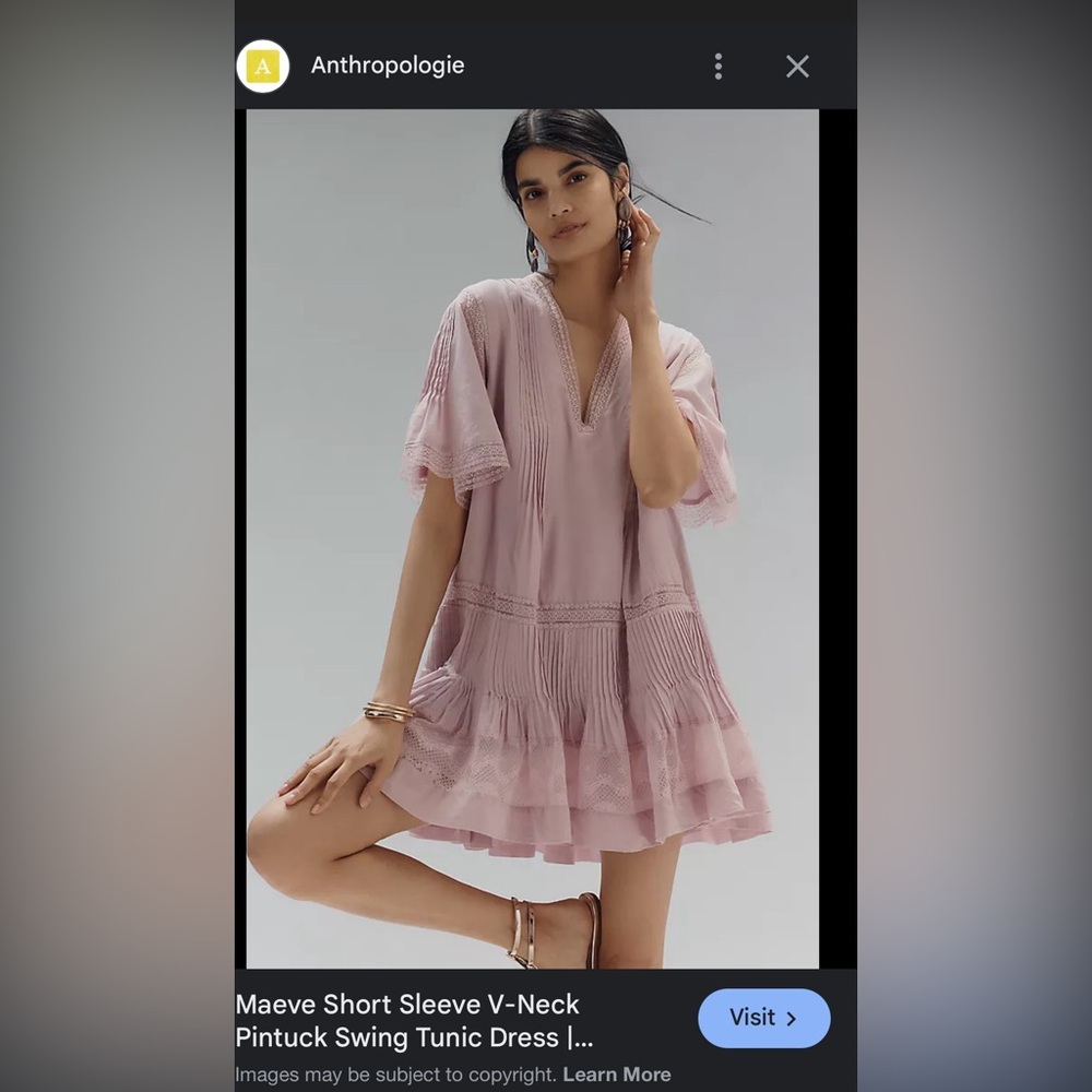 Anthropologie Maeve Dress